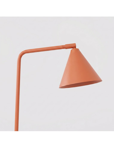 Lampa biurkowa NOX ochra czerwona