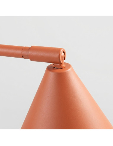 Lampa biurkowa NOX ochra czerwona