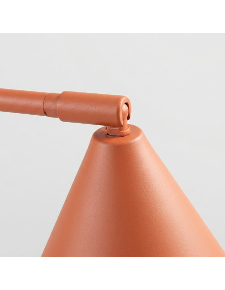 Lampa biurkowa NOX ochra czerwona