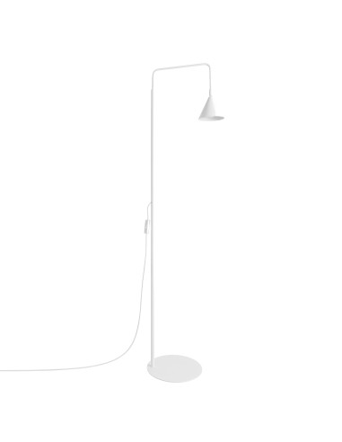 Lampa podłogowa NOX biała