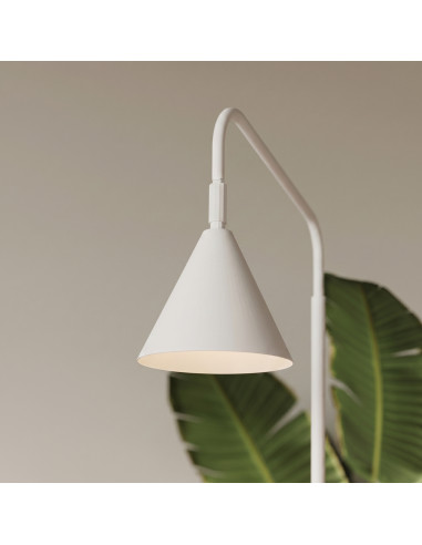 Lampa podłogowa NOX biała