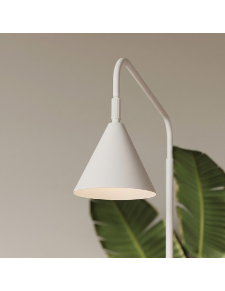 Lampa podłogowa NOX biała