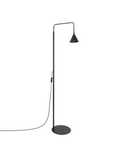 Lampa podłogowa NOX czarna