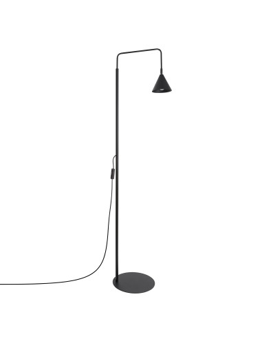 Lampa podłogowa NOX czarna