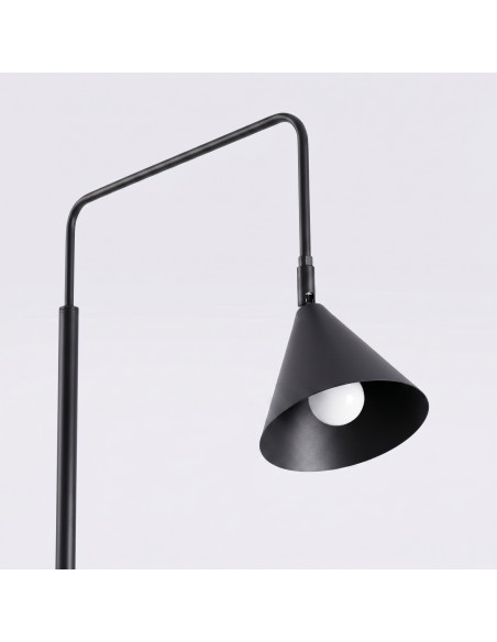 Lampa podłogowa NOX czarna