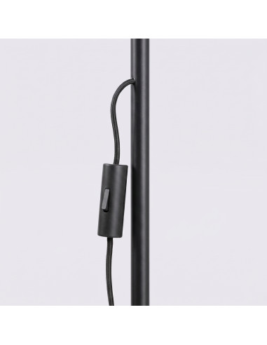 Lampa podłogowa NOX czarna