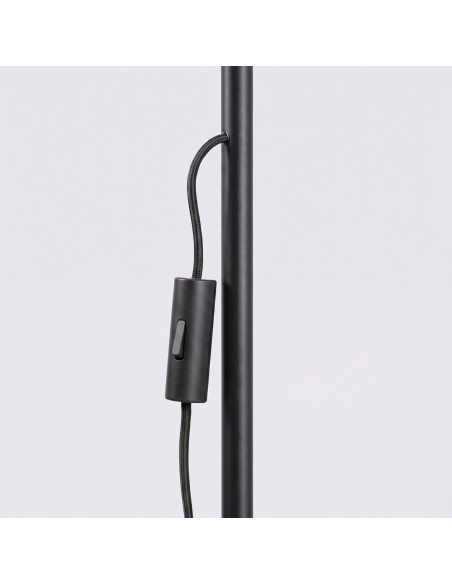 Lampa podłogowa NOX czarna