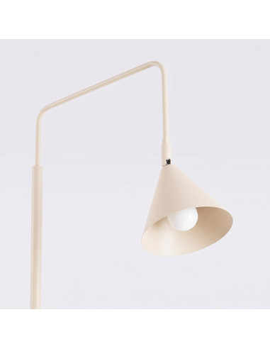 Lampa podłogowa NOX beżowa