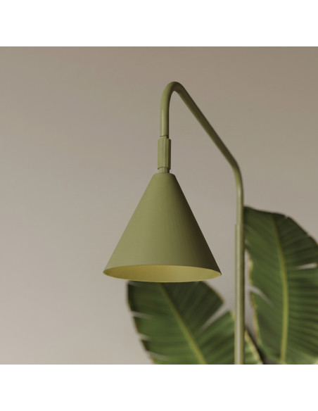 Lampa podłogowa NOX zielona oliwka
