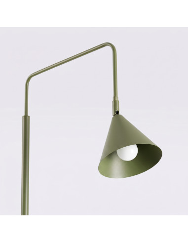 Lampa podłogowa NOX zielona oliwka