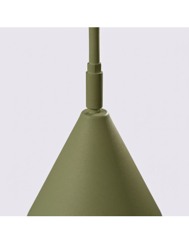 Lampa podłogowa NOX zielona oliwka