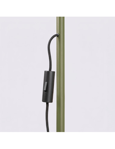Lampa podłogowa NOX zielona oliwka