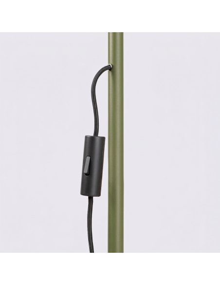 Lampa podłogowa NOX zielona oliwka