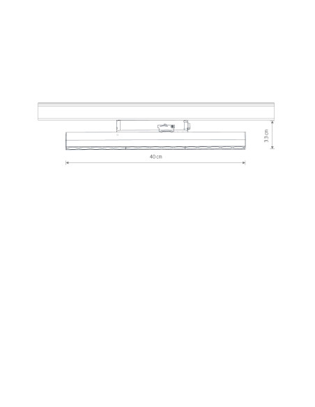 PROFILE FOCUS LINEAR LED 15W 12395