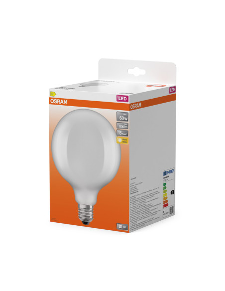 ŻARÓWKA LED STAR RF CL G125 60 5,9W 2700K ciepła biała  GL FR E27 806LM 