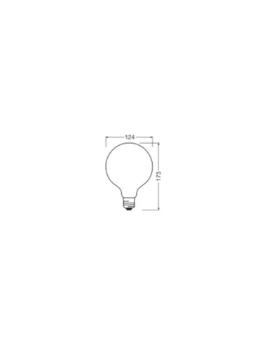 ŻARÓWKA LED V GLOBE125 200 24W 3000K ciepła biała E27 FIL FR 3452LM 