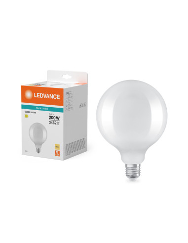 ŻARÓWKA LED V GLOBE125 200 24W 3000K ciepła biała E27 FIL FR 3452LM 