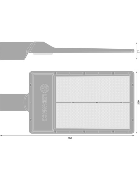 OPRAWA URBAN LITE XL 150W 740 17250LM IP65 BK EUE 