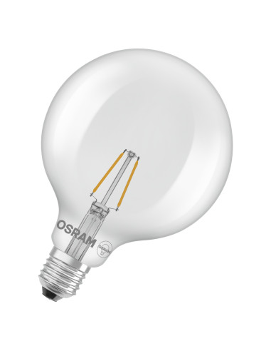ŻARÓWKA LED STAR RF CL G125 25 1.8W 2700K ciepła biała FIL E27 250LM 