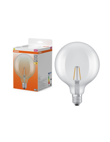 ŻARÓWKA LED STAR RF CL G125 25 1.8W 2700K ciepła biała FIL E27 250LM 