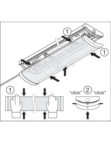 OPRAWA LINIOWA LINEAR SURFACE 1500 45W/4000K WT IP44  