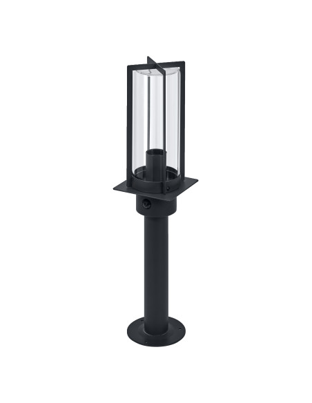SŁUPEK OGRODOWY ENDURA CLASSIC HAGEN SENSOR 50CM E27 IP44 DARK GREY 
