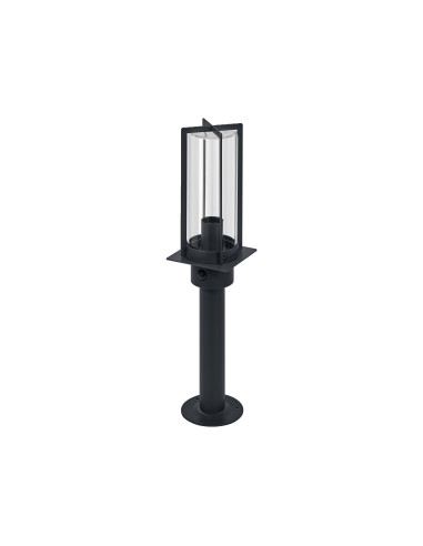 SŁUPEK OGRODOWY ENDURA CLASSIC HAGEN SENSOR 50CM E27 IP44 DARK GREY 