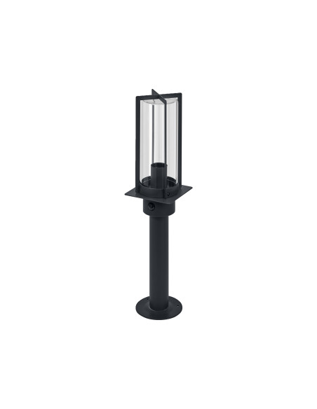 SŁUPEK OGRODOWY ENDURA CLASSIC HAGEN SENSOR 50CM E27 IP44 DARK GREY 