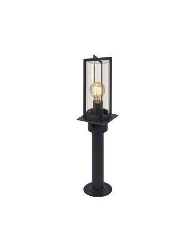 SŁUPEK OGRODOWY ENDURA CLASSIC HAGEN SENSOR 50CM E27 IP44 DARK GREY 