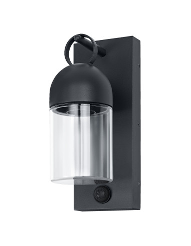 KINKIET ZEWNĘTRZNY ENDURA CLASSIC COWBELL WALL SENSOR E27 IP65 DARK GREY 