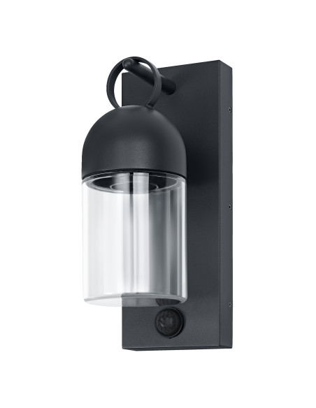KINKIET ZEWNĘTRZNY ENDURA CLASSIC COWBELL WALL SENSOR E27 IP65 DARK GREY 