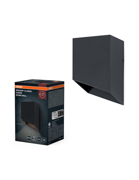 KINKIET ZEWNĘTRZNY ENDURA CLASSIC COPEN DOWN WALL GU10 IP54 DARK GREY 
