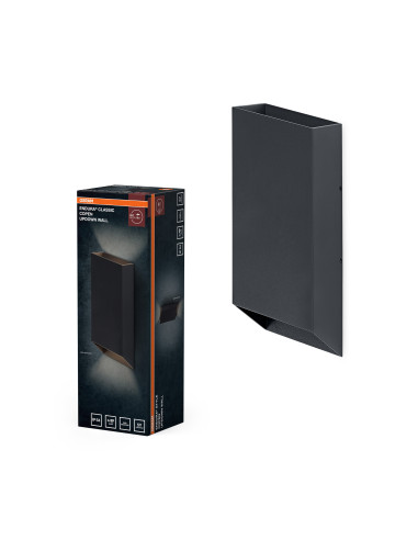 KINKIET ZEWNĘTRZNY ENDURA CLASSIC COPEN UPDOWN WALL GU10 IP54 DARK GREY 