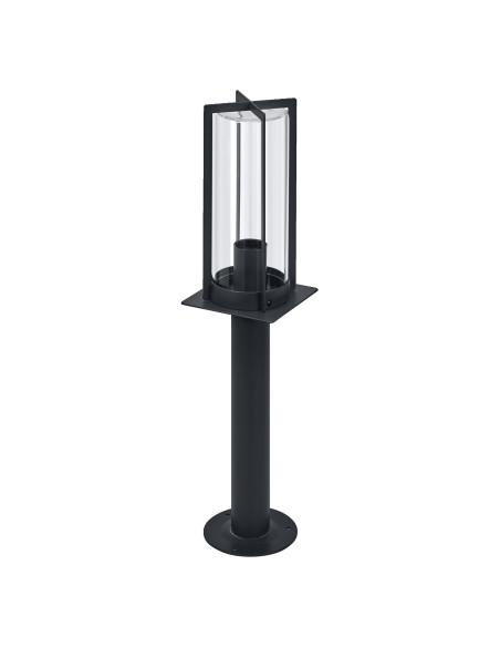SŁUPEK OGRODOWY ENDURA CLASSIC HAGEN 50CM E27 IP44 DARK GREY 