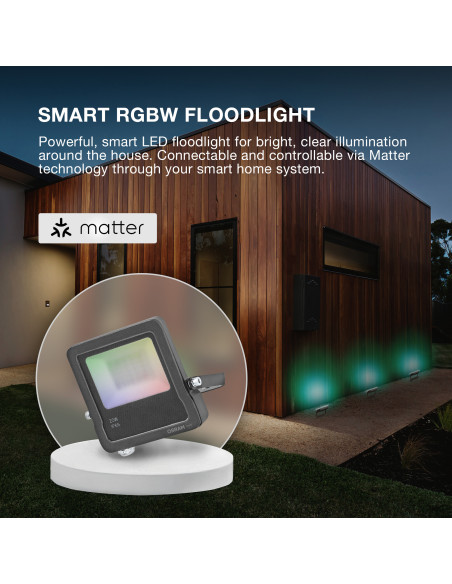 OPRAWA SMART MATTER FLOOD 30W RGBW DG NAŚWIETLACZ 