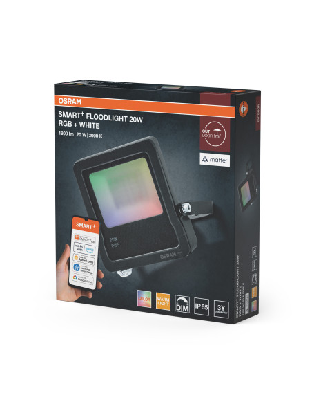 OPRAWA SMART MATTER FLOOD 20W RGBW DG NAŚWIETLACZ 