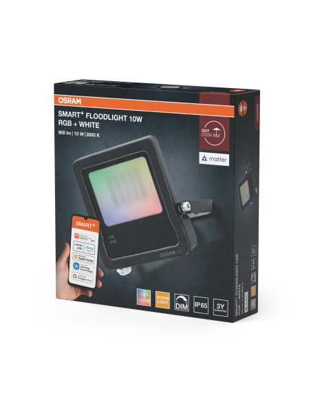 OPRAWA SMART MATTER FLOOD 10W RGBW DG NAŚWIETLACZ 
