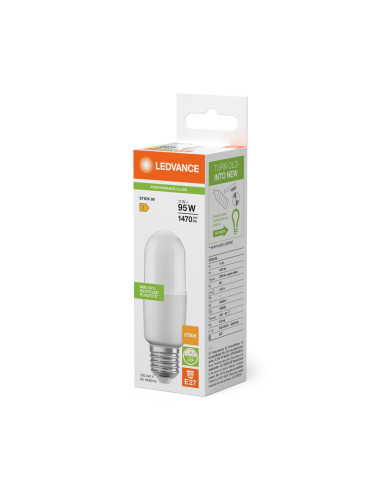 ŻARÓWKA V LED STICK 95 FR 11W 2700K ciepła biała  E27 1470LM 
