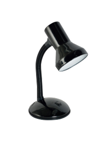 LAMPKA BIURKOWA PANAN CLASSIC DISK E27 CZARNA 
