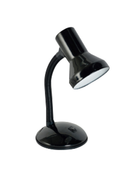 LAMPKA BIURKOWA PANAN CLASSIC DISK E27 CZARNA 