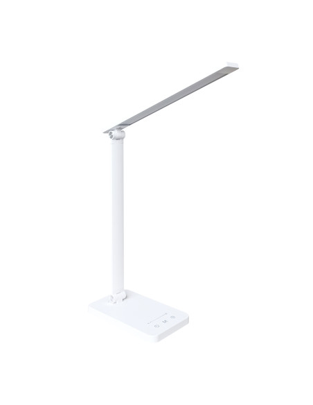 LAMPKA BIURKOWA PANAN DISK FOLD SQ 6,5W CCT BIAŁA 