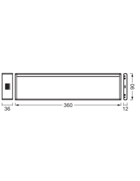 OPRAWA PODSZAFKOWA  UCABINET LINEA FLEX 360 5.3W CCT DIM ST 