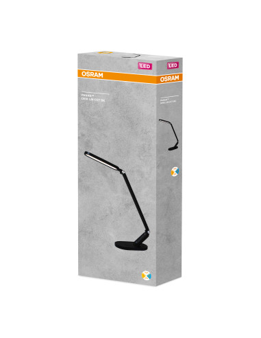 LAMPKA BIURKOWA PANAN DISK LIN 10W CCT CZARNA 