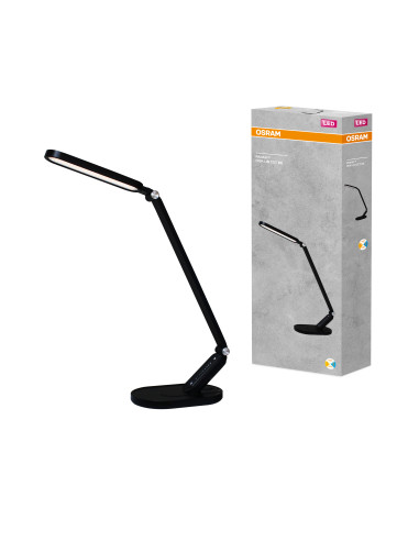 LAMPKA BIURKOWA PANAN DISK LIN 10W CCT CZARNA 