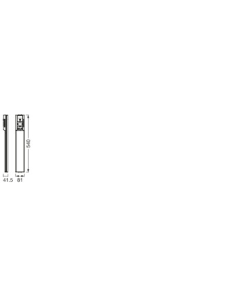 OPRAWA PODSZAFKOWA  LINEAR FLAT SOCKET USB 54CM 10W 840  
