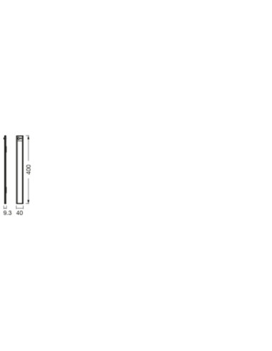 OPRAWA PODSZAFKOWA  LINEAR LED FLAT USB SEN 40CM 3.2W CCT  