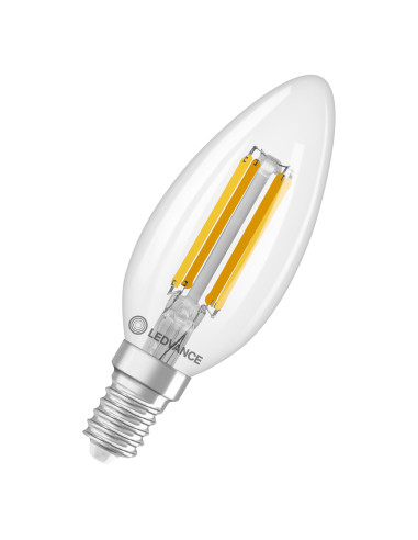 ŻARÓWKA LED P CLB40 GLOWDIM 3,4W CRI90 3000K...2200K ciepła biała  E14 FIL 470LM 