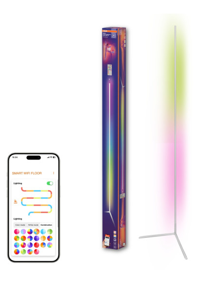 OPRAWA SMART+ MATTER FLOOR CORNER 2000 RGB TW RC 20W 700LM WHITE 