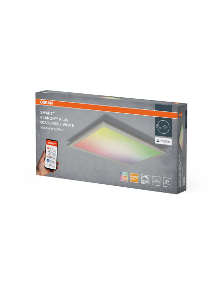 SMART MATTER PLANON PLUS MULTICOLOR 600X300MM 28W 2000LM RGBW PANEL 