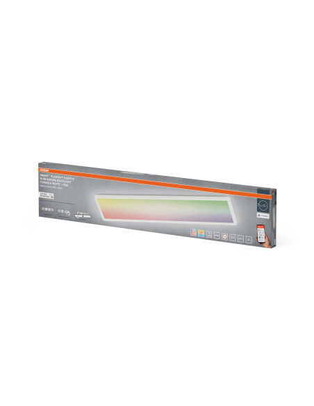 SMART+ MATTER PLANON EASYFIX SLIM 980X200 IP54 RGBW WHITE PANEL 